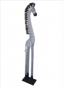 Zebra stojící
