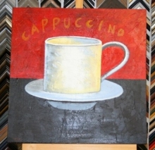 Obraz capuccino II 60x60 cm