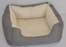 Pelíšek AXIN  světle béžový - 68x58 cm 