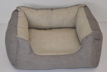 Pelíšek AXIN  tmavě béžový - 68x58 cm