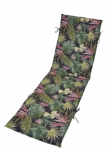 Polstr na lehátko UNI šíře 55 cm barva monstera