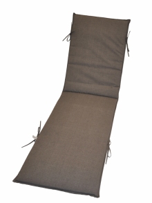 Polstr na lehátko UNI šíře 55 cm barva šedý melír